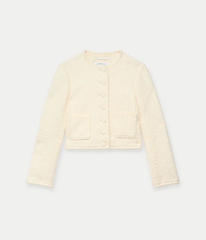 Cropped Tweed Jacket