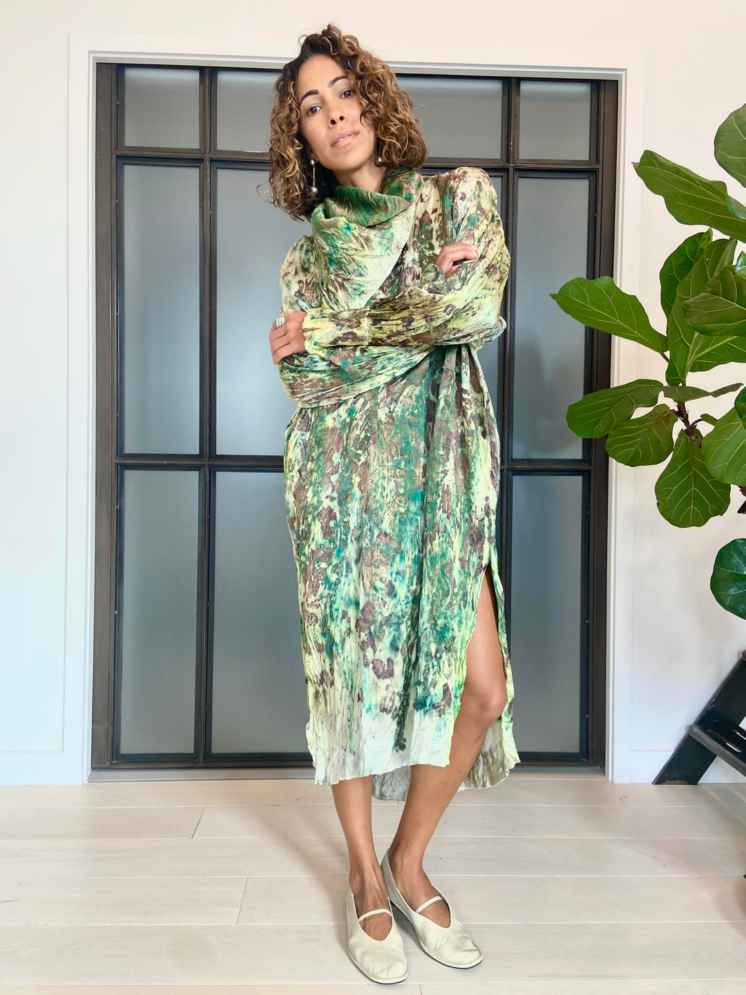 Terara Silk dress