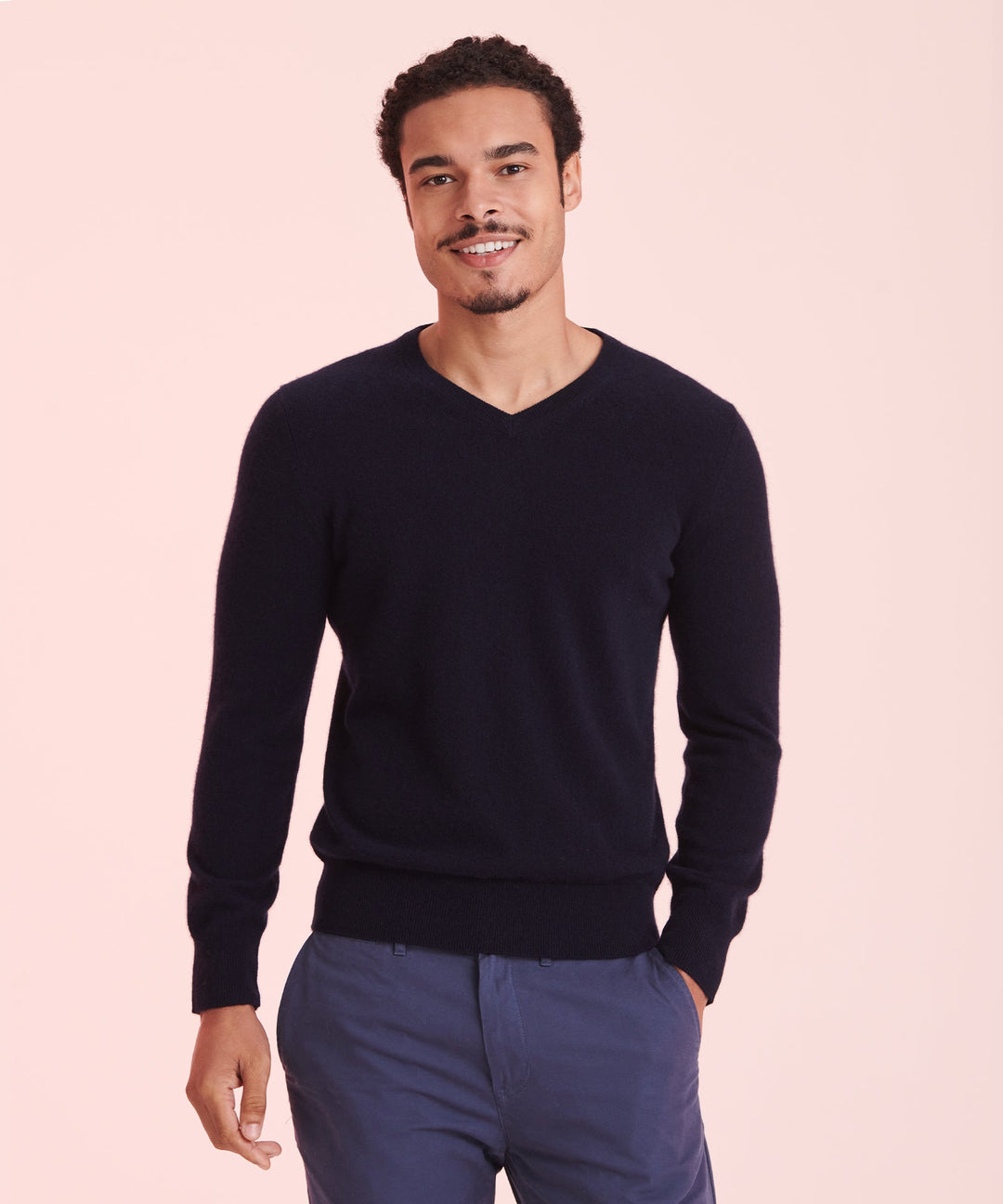 The Original Cashmere V-Neck Sweater Men's