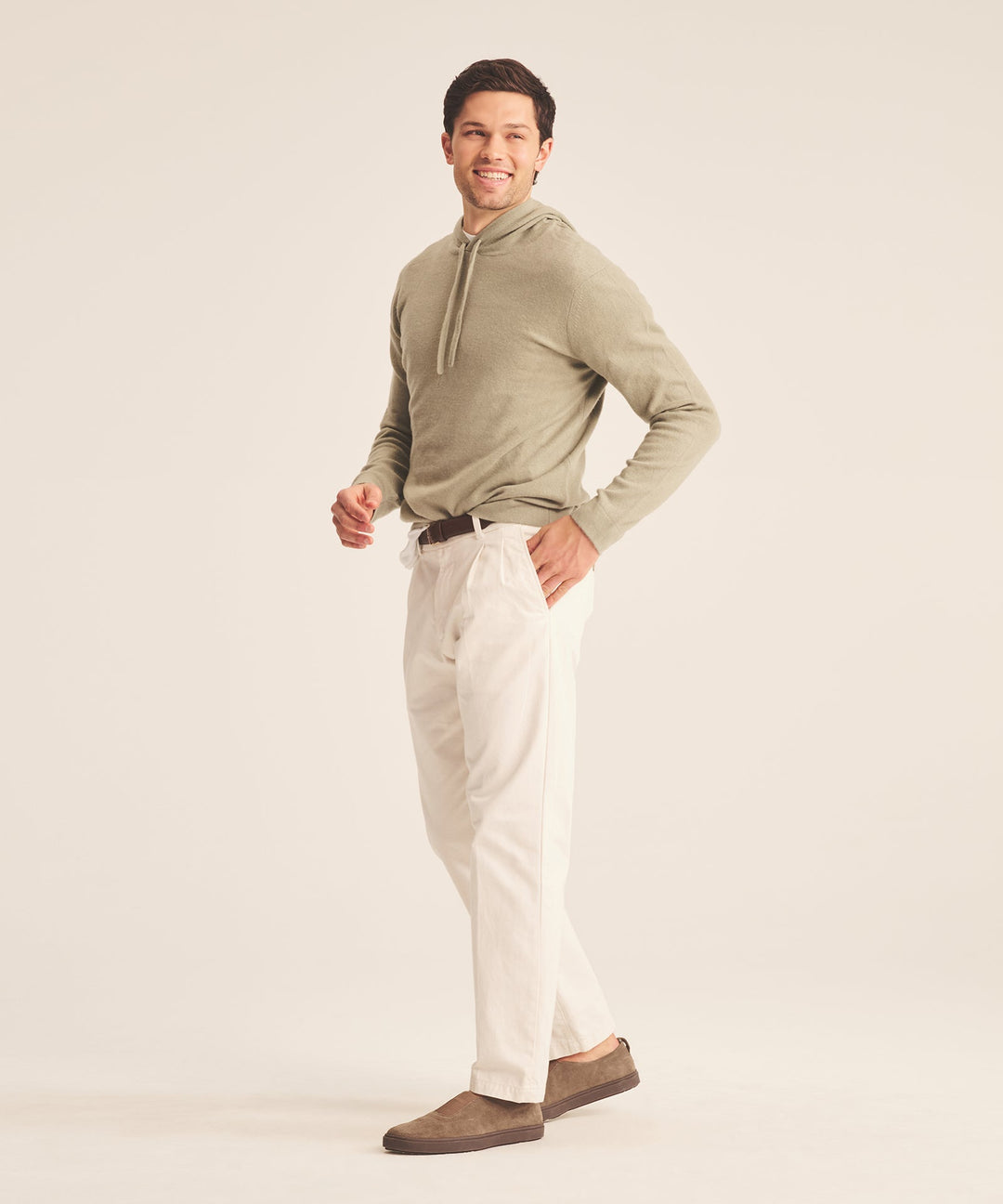 Off-Duty Cashmere Hoodie