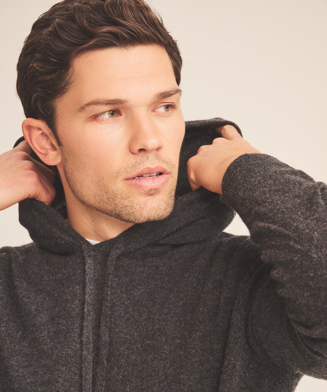 Off-Duty Cashmere Hoodie