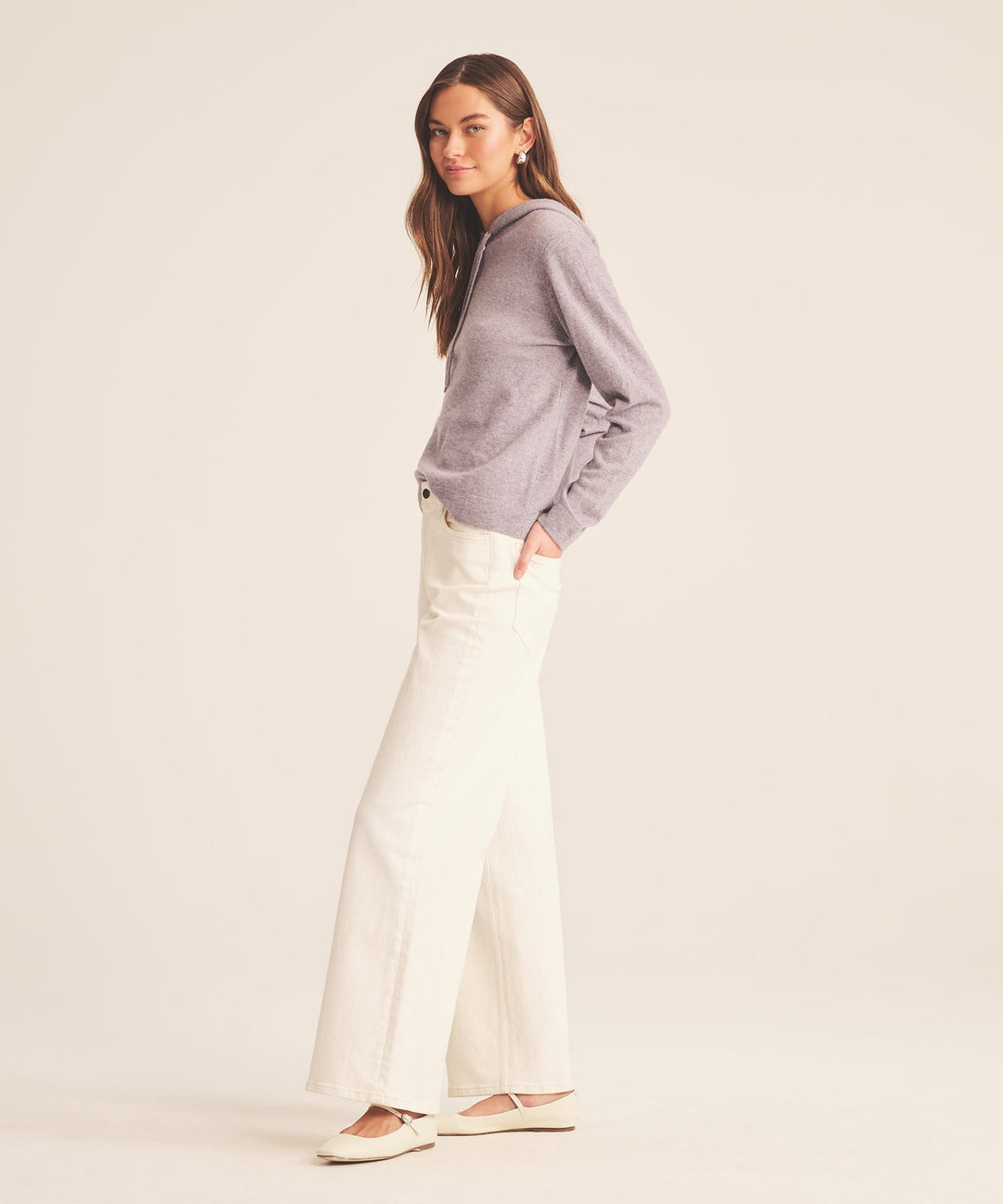 Off-Duty Cashmere Hoodie