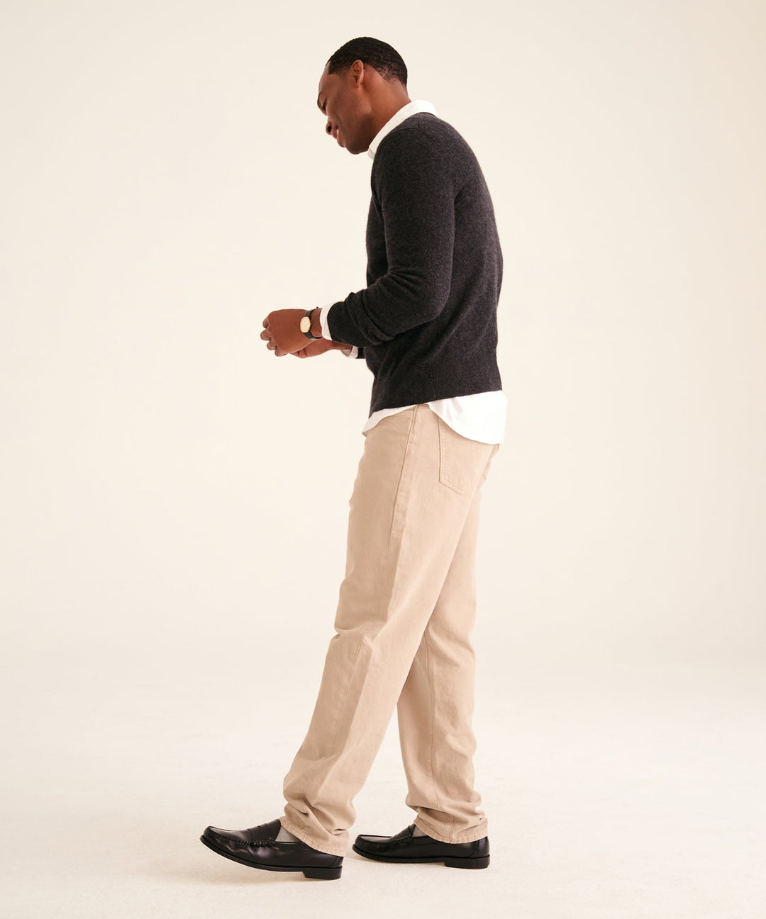 The Original Cashmere V-Neck Sweater Men's