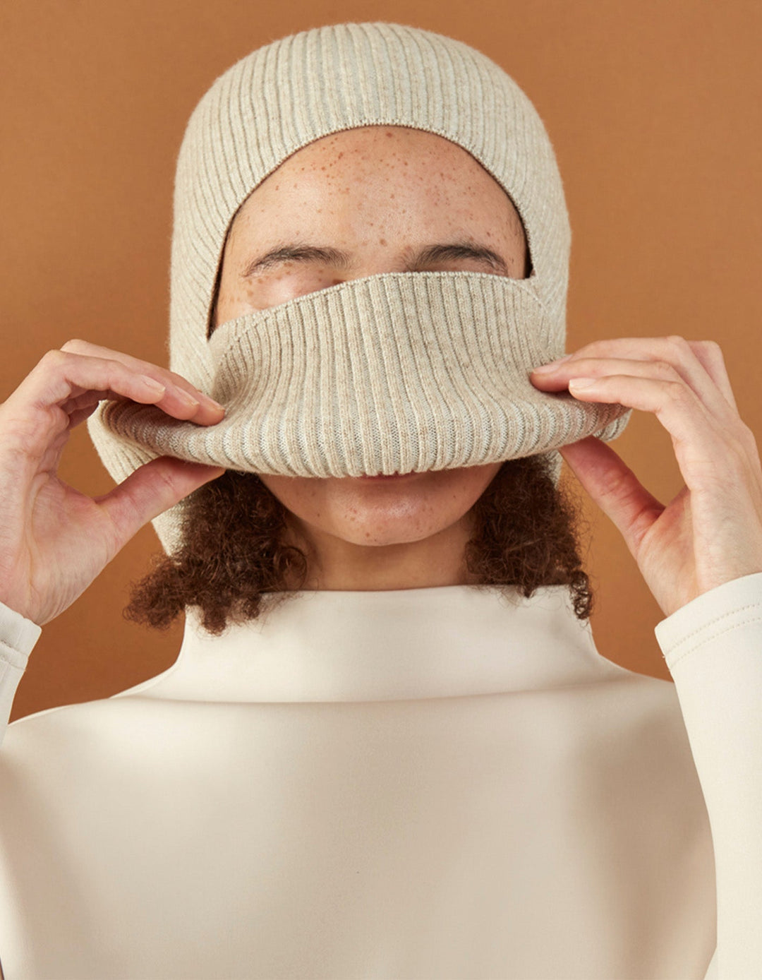 Three-In-One Hat - Oat