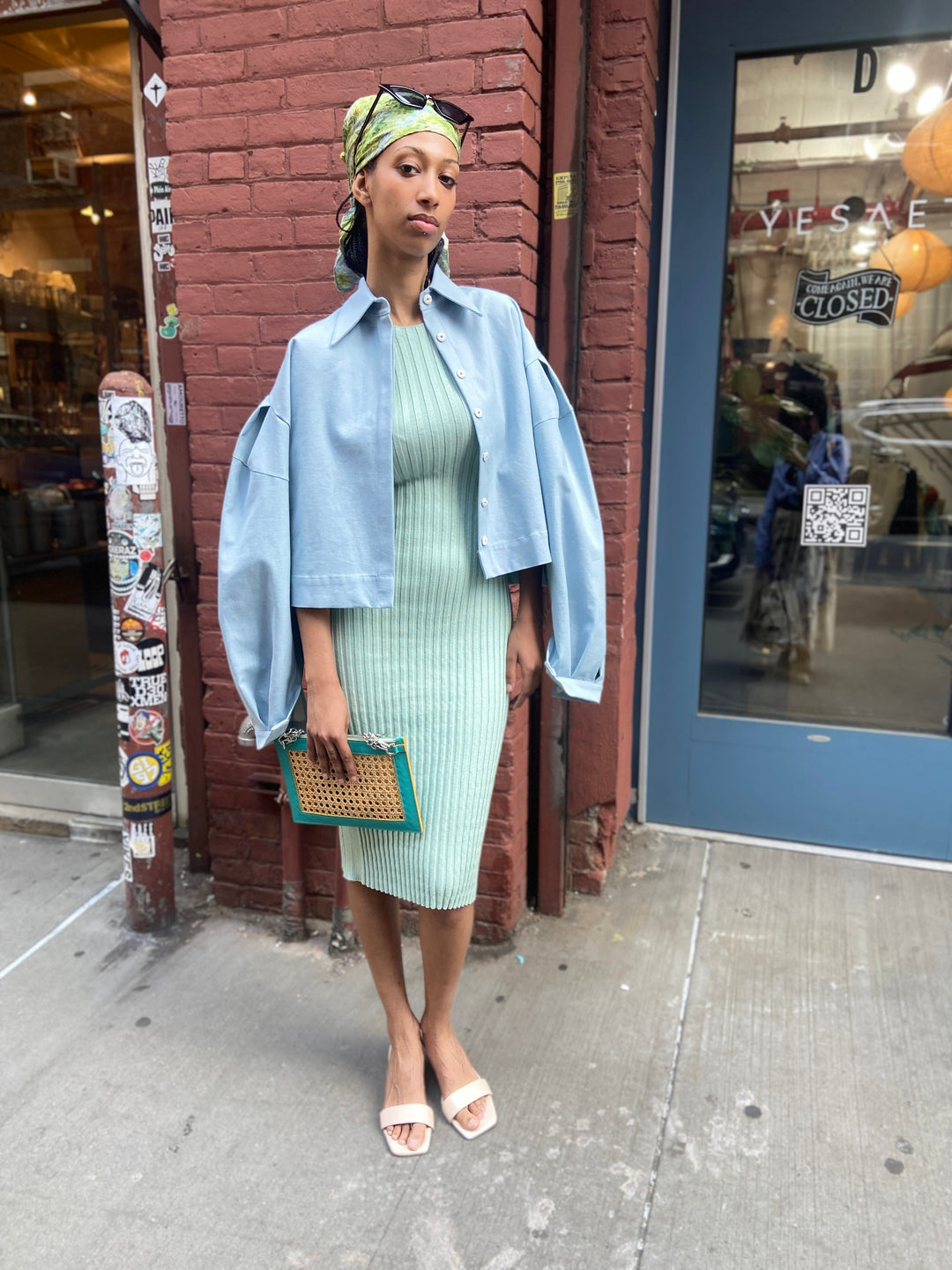 Tsehaye, ribbed midi dress