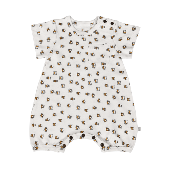 short sleeve romper | sun