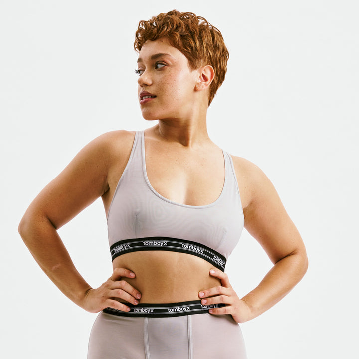 Powermesh Bralette - Ultimate Gray