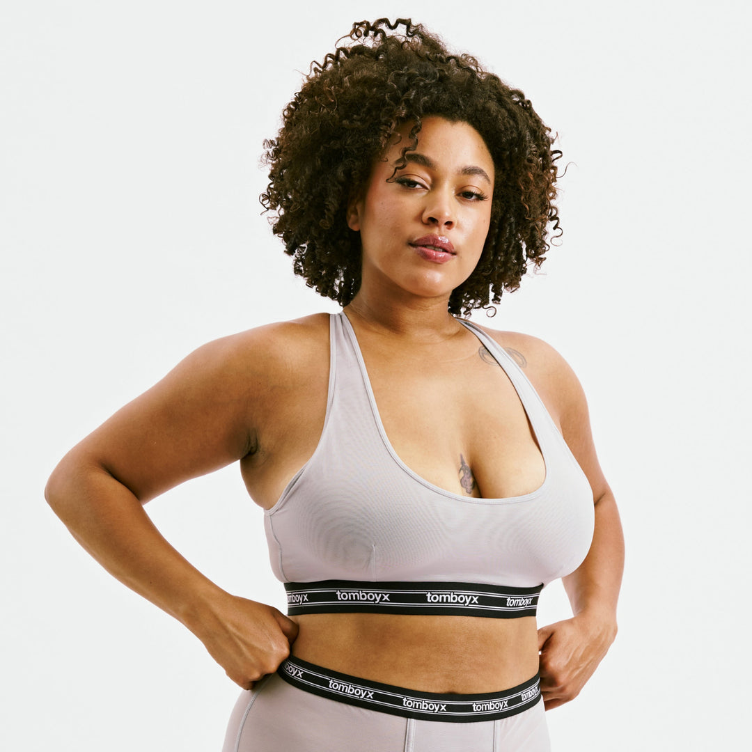 Powermesh Bralette - Ultimate Gray
