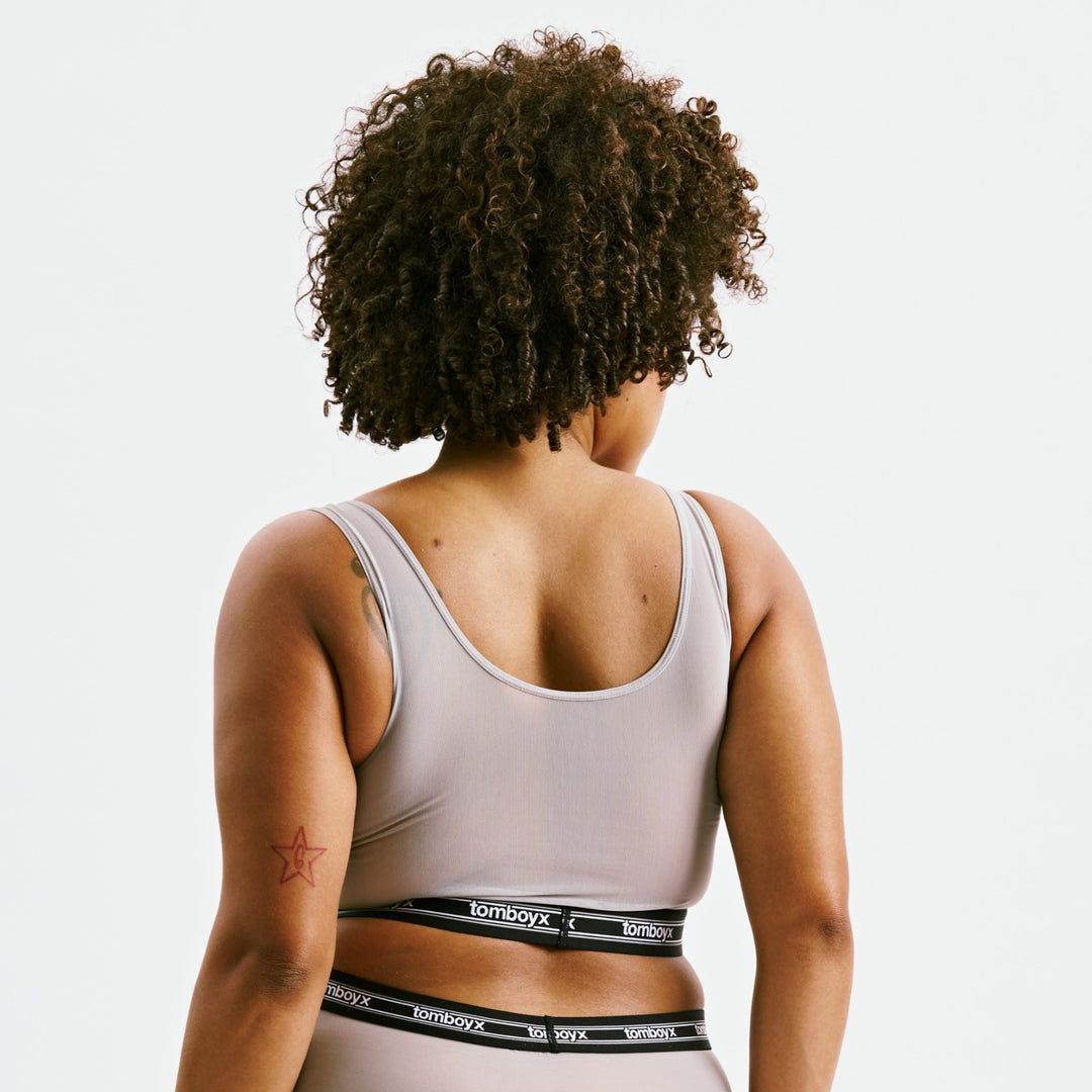 Powermesh Essential Bra - Ultimate Gray