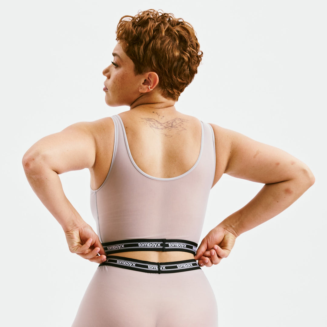 Powermesh Essential Bra - Ultimate Gray