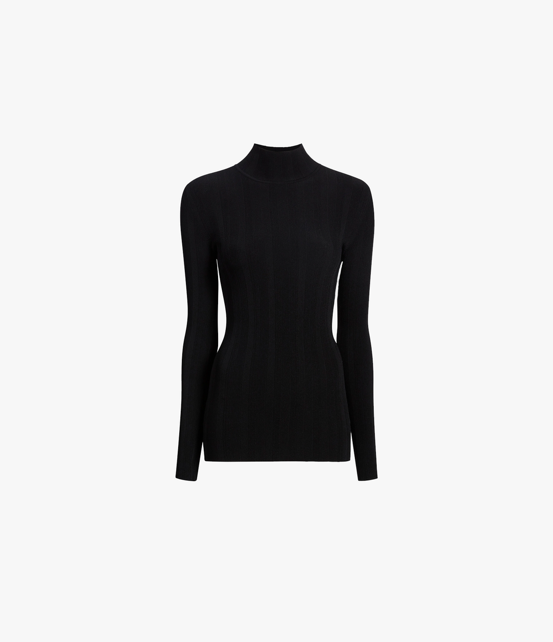 Variegated Rib Turtleneck