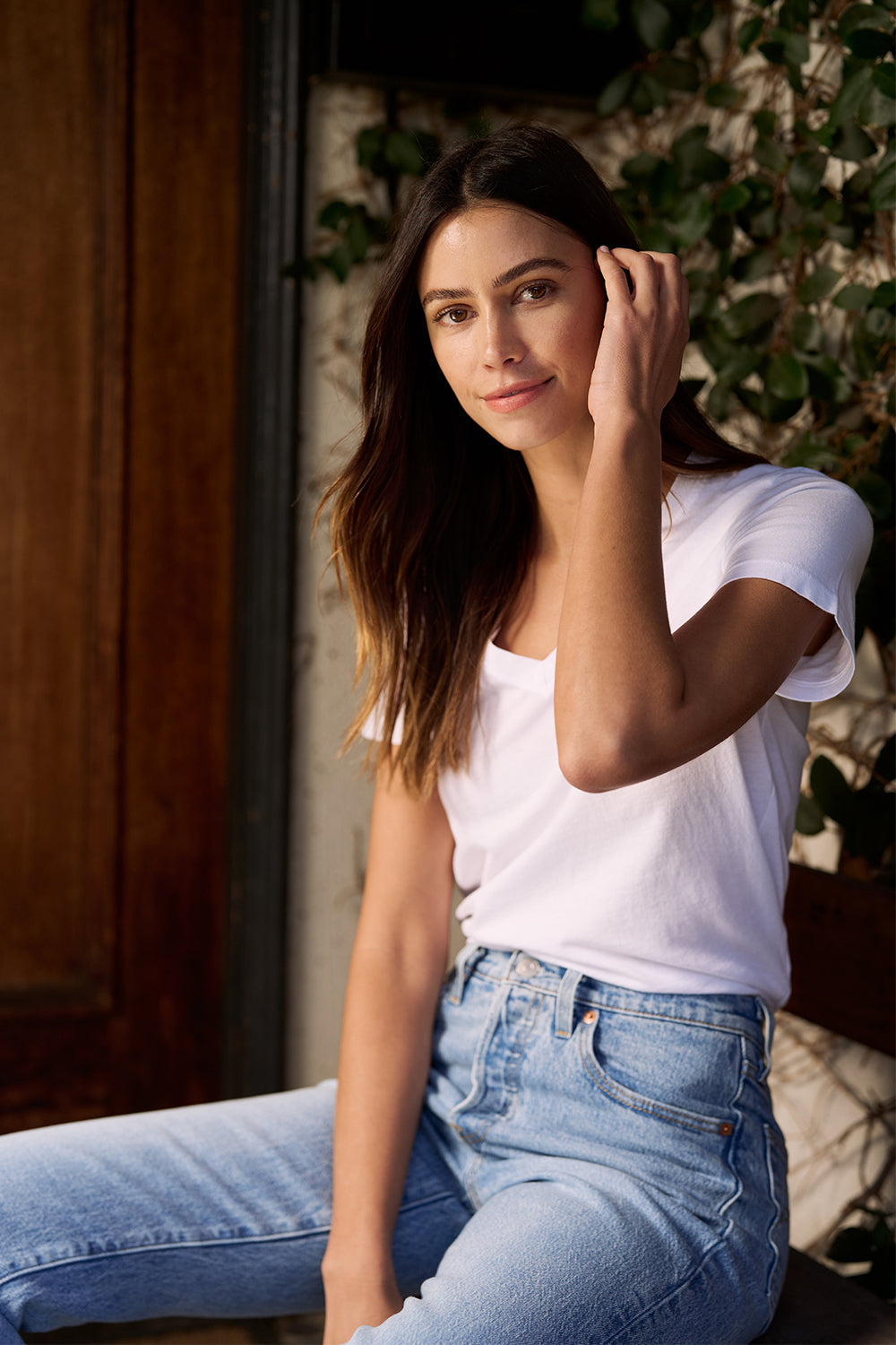 The V Neck Tee