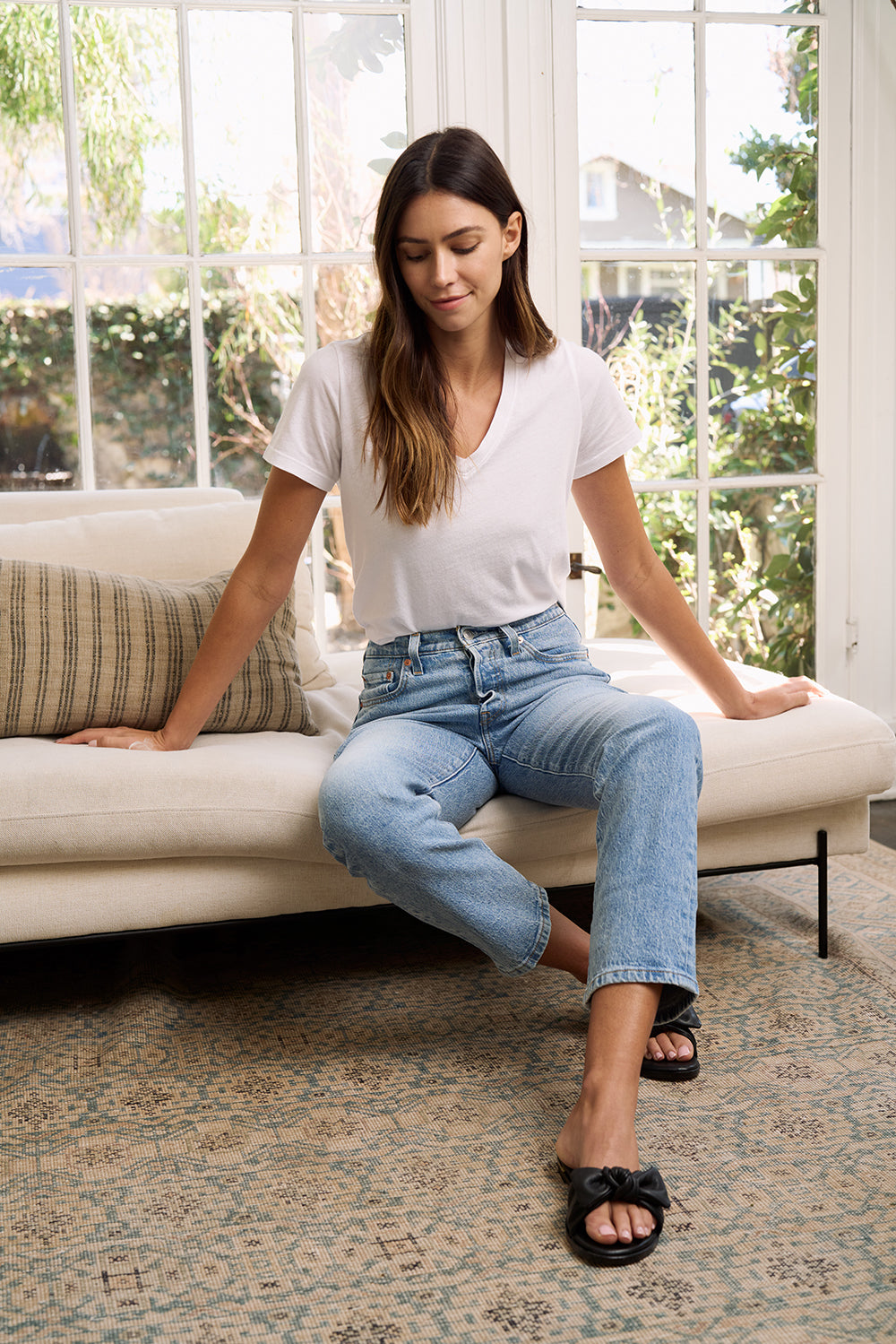 The V Neck Tee