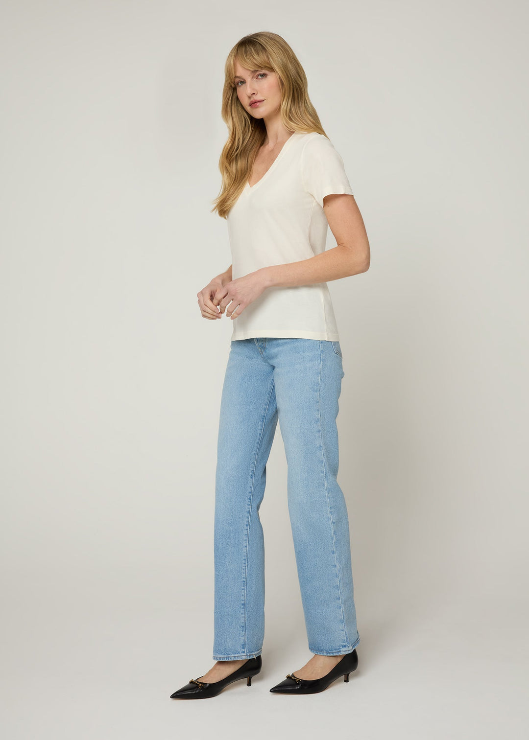 The V Neck Tee
