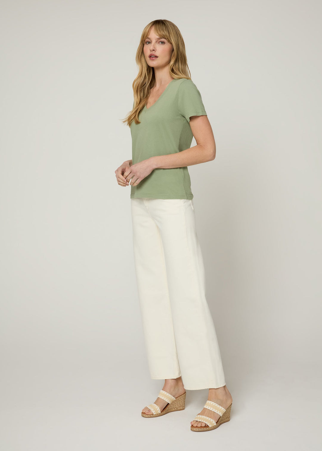 The V Neck Tee