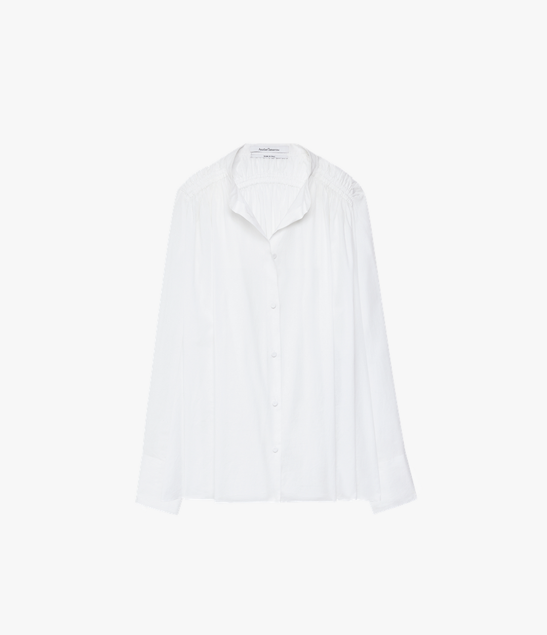 Gathered Voile Blouse