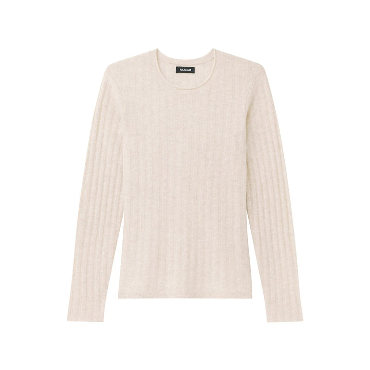 Lightweight Cashmere Ribbed Sweater
