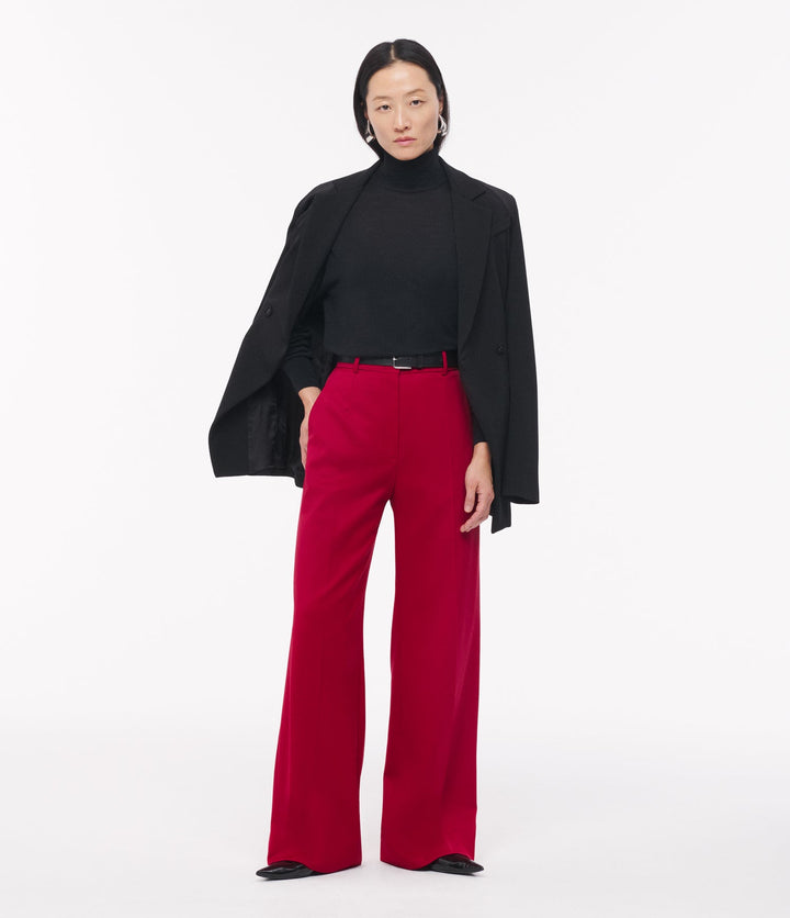 Wide Leg Suit Pant