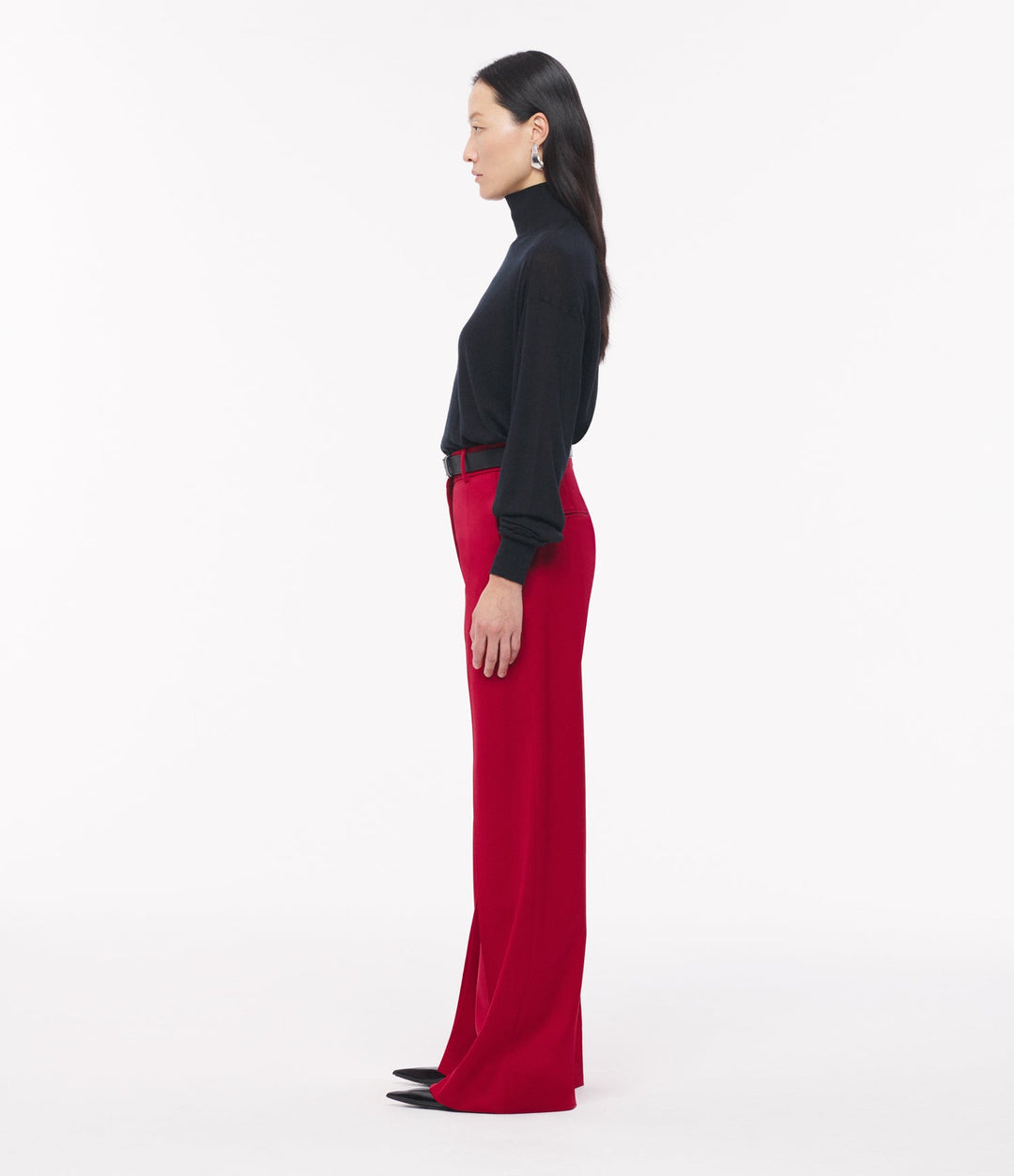 Wide Leg Suit Pant