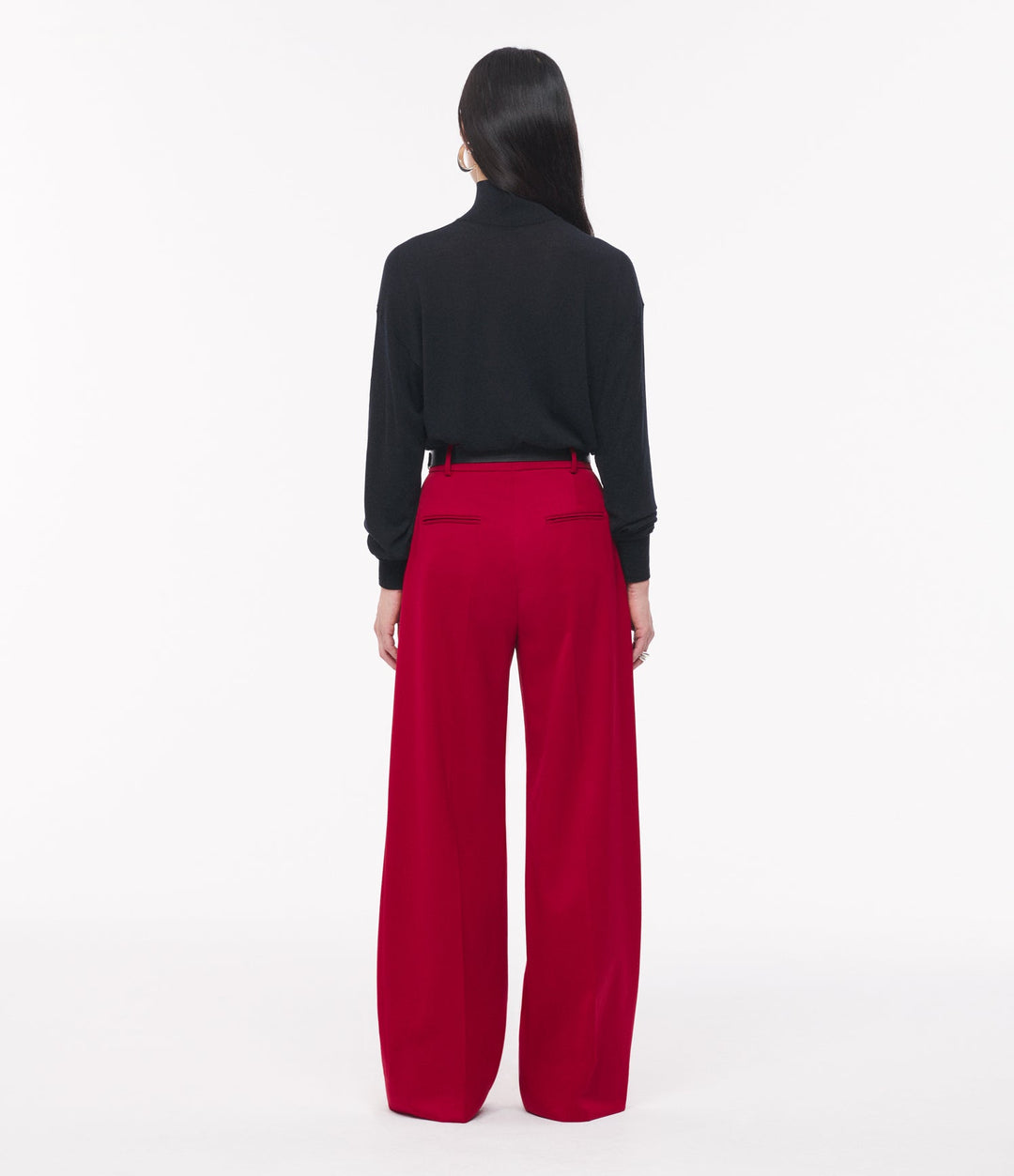 Wide Leg Suit Pant
