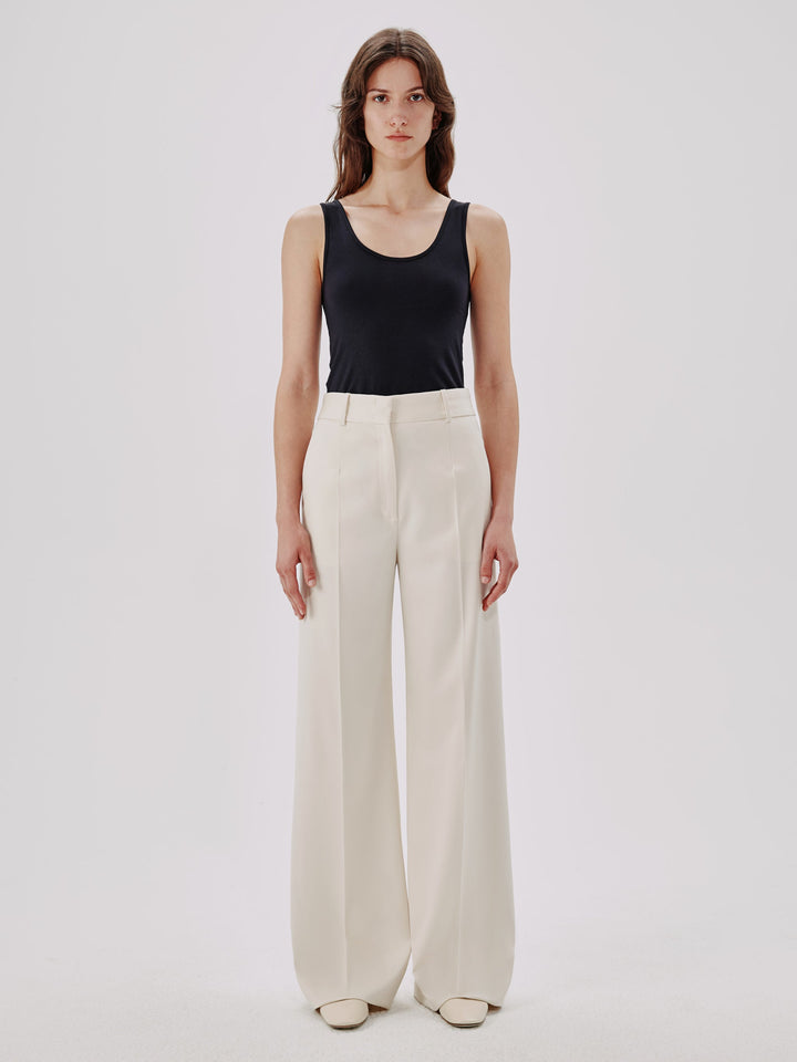 Wide Leg Suit Pant