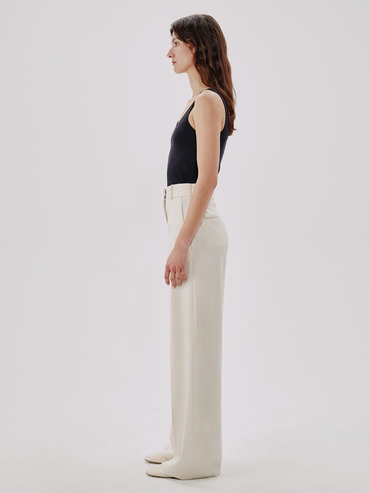 Wide Leg Suit Pant