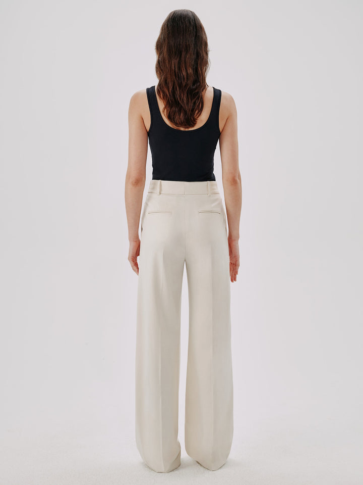 Wide Leg Suit Pant