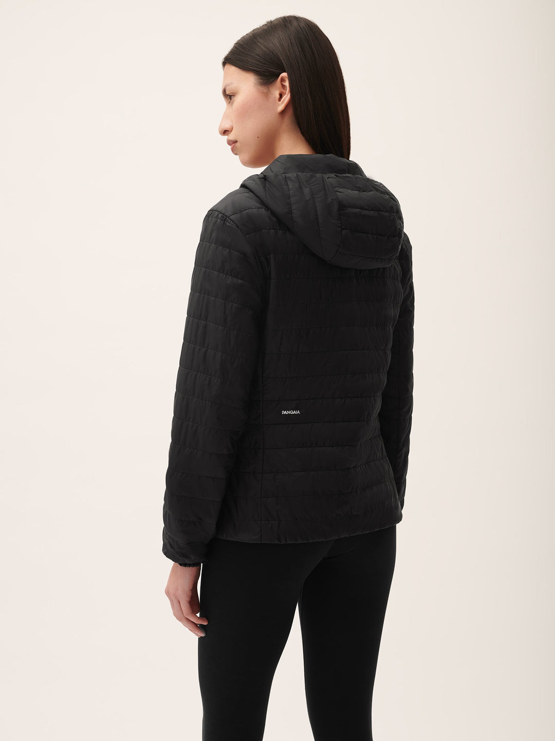Womens Flower-Warmth Lite Jacket—Black