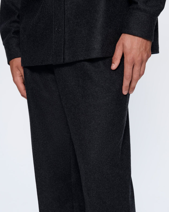 Mens Recycled Wool Trousers—Mercury Grey