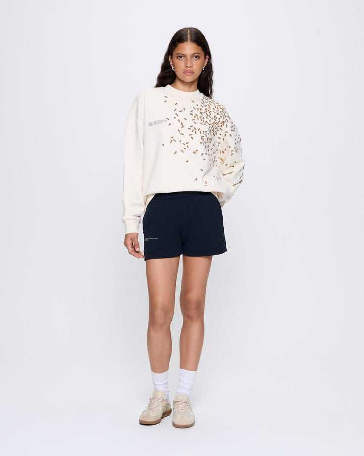 Womens Bee:Wild Sweatshirt—undyed
