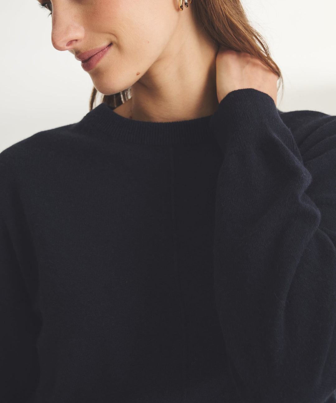 Washable Cashmere Crew