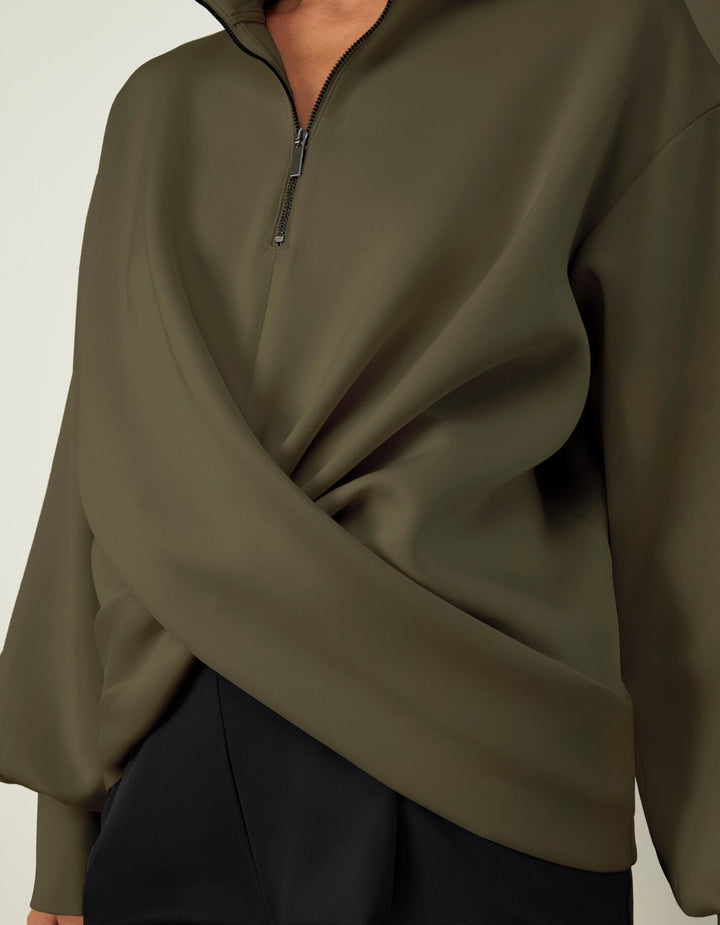 With A Twist Pullover