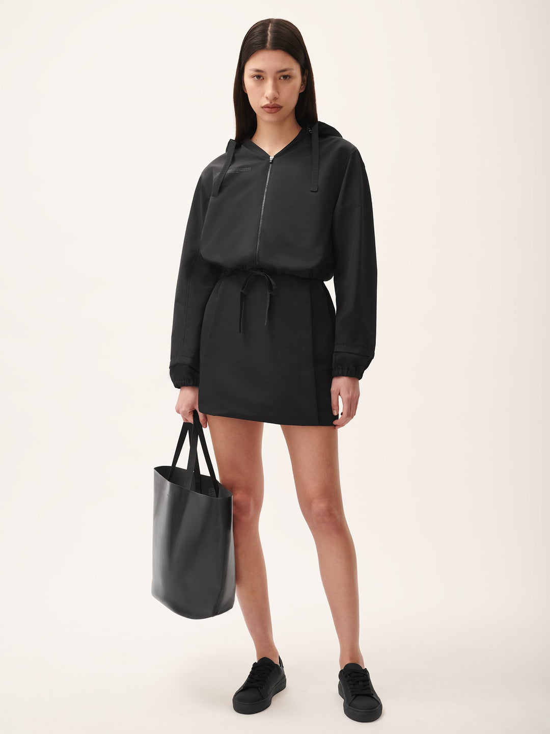 Women's (gaia)PLNT Nylon Skirt—Black