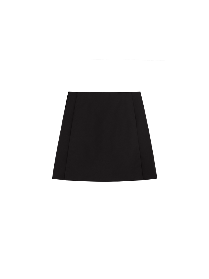 Women's (gaia)PLNT Nylon Skirt—Black