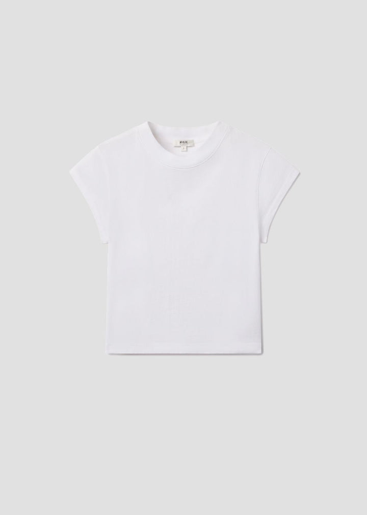 Bryce Cap Sleeve Tee in White