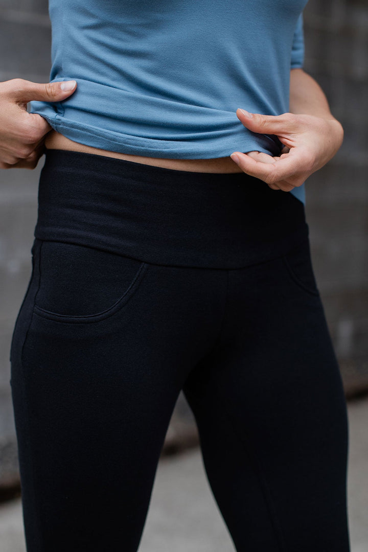 Beckett High-Waisted Bamboo & Organic Cotton Skinny Pant
