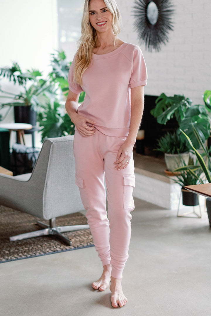 Fay Bamboo & Organic Cotton Sweatshirt Cargo Joggers