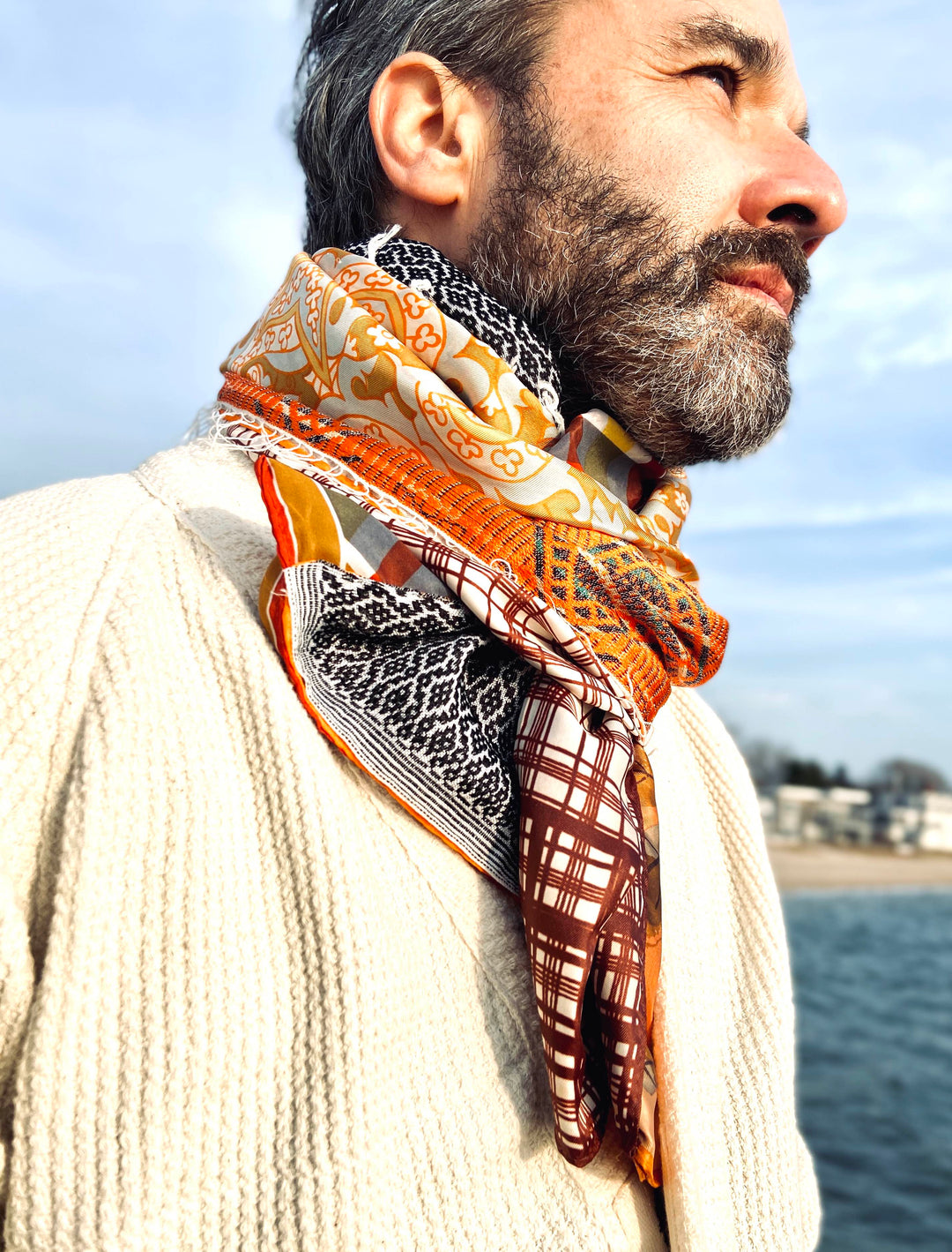 Inittogether RE-Imagined scarf