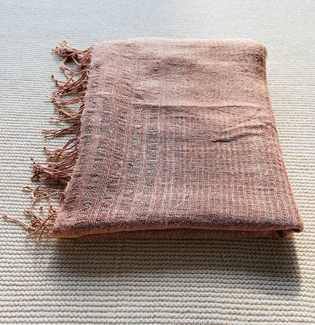 Saba, handloomed Silk scarf