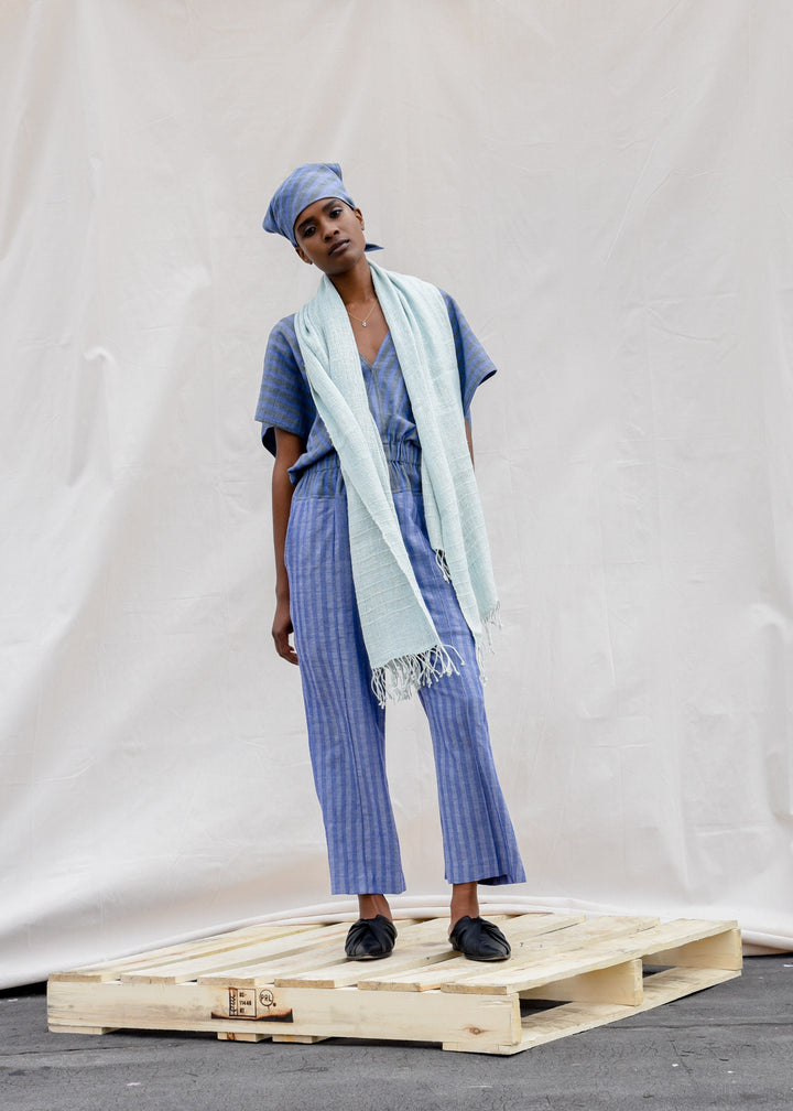 Saba, handloomed Silk scarf