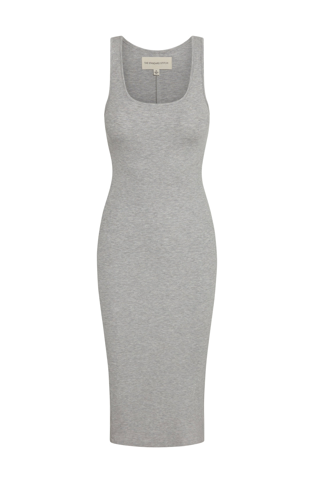 The Scoop Neck Midi Dress