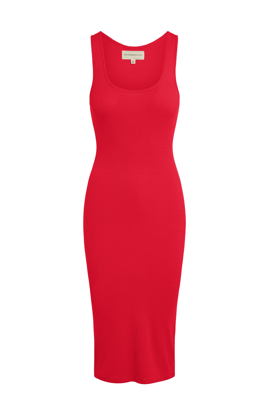 The Scoop Neck Midi Dress