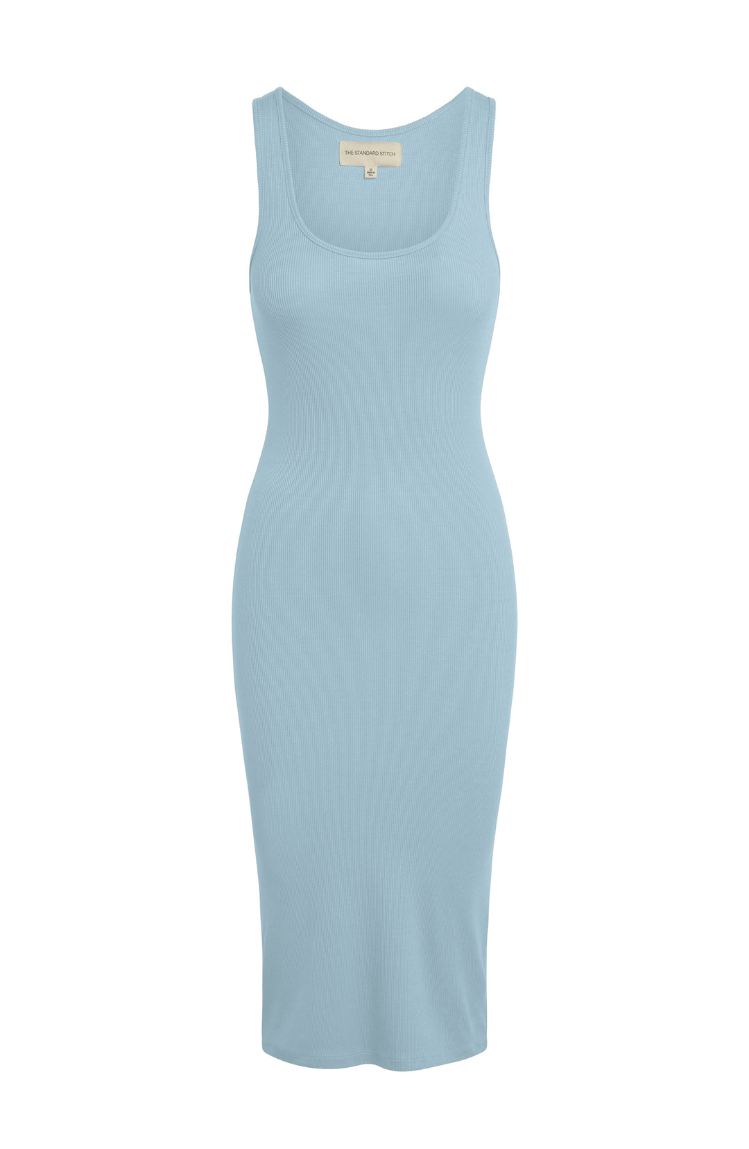 The Scoop Neck Midi Dress