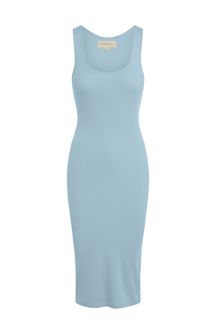 The Scoop Neck Midi Dress