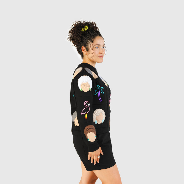 the 'miami icons' crewneck sweatshirt