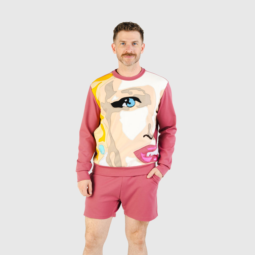 the 'rose' crewneck sweatshirt