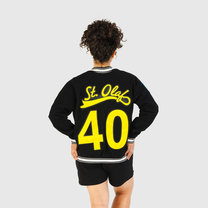 the 'st. olaf' varsity jacket