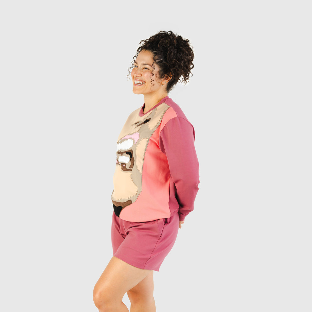 the 'blanche' crewneck sweatshirt