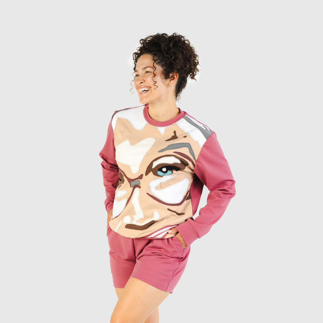 the 'sophia' crewneck sweatshirt