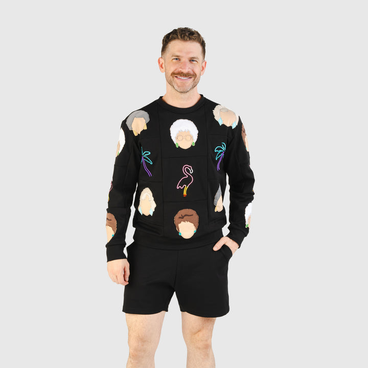 the 'miami icons' crewneck sweatshirt
